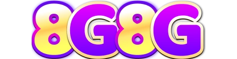 Logo 8g8g Indonesia untuk kasino online, slot gacor, live casino, taruhan olahraga, bonus member baru, deposit QRIS, dan penarikan dana cepat